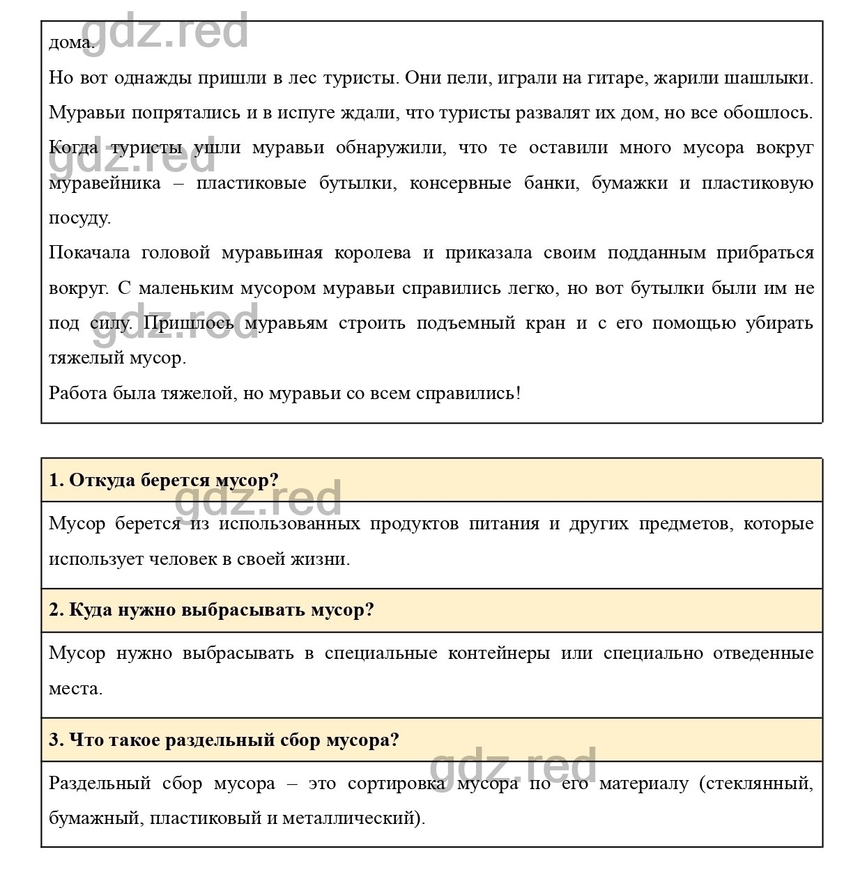 Вопросы к странице 77- ГДЗ по Окружающему миру 1 класс Учебник Плешаков.  Часть 1 - ГДЗ РЕД