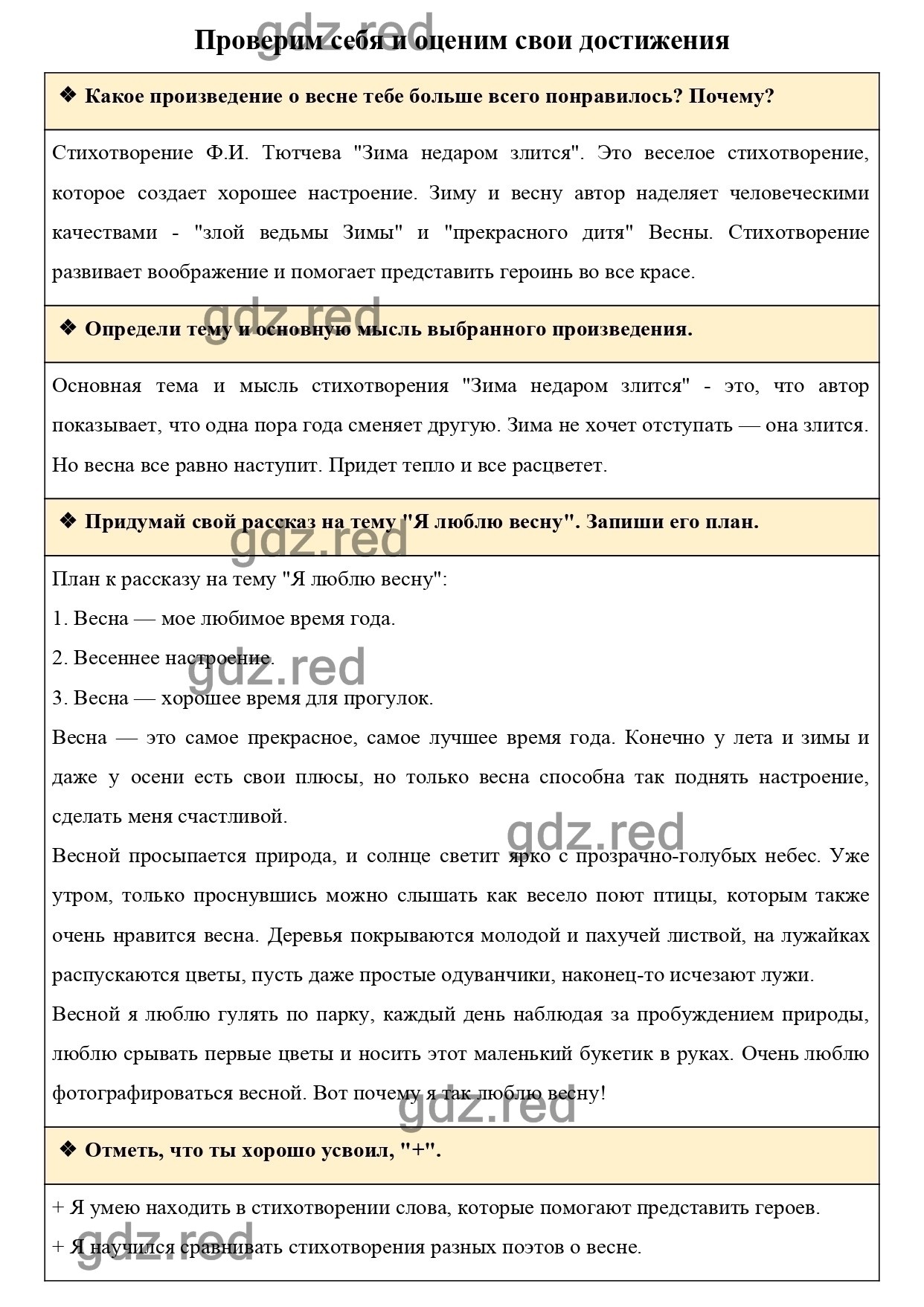 гдз ответы по литературе 2 класс бойкина виноградская рабочая тетрадь ответы (99) фото