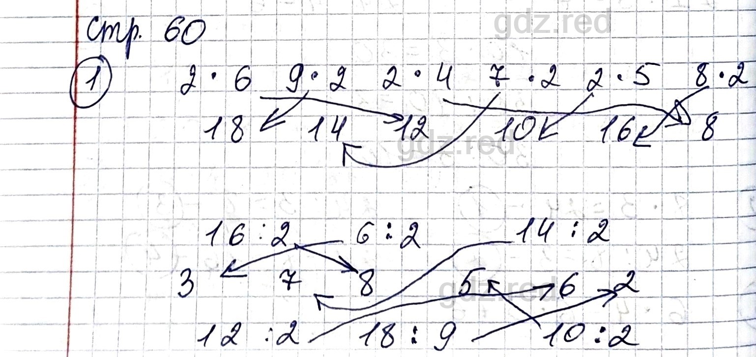Страница 60- ГДЗ Математика 2 класс Проверочные работы Волкова - ГДЗ РЕД