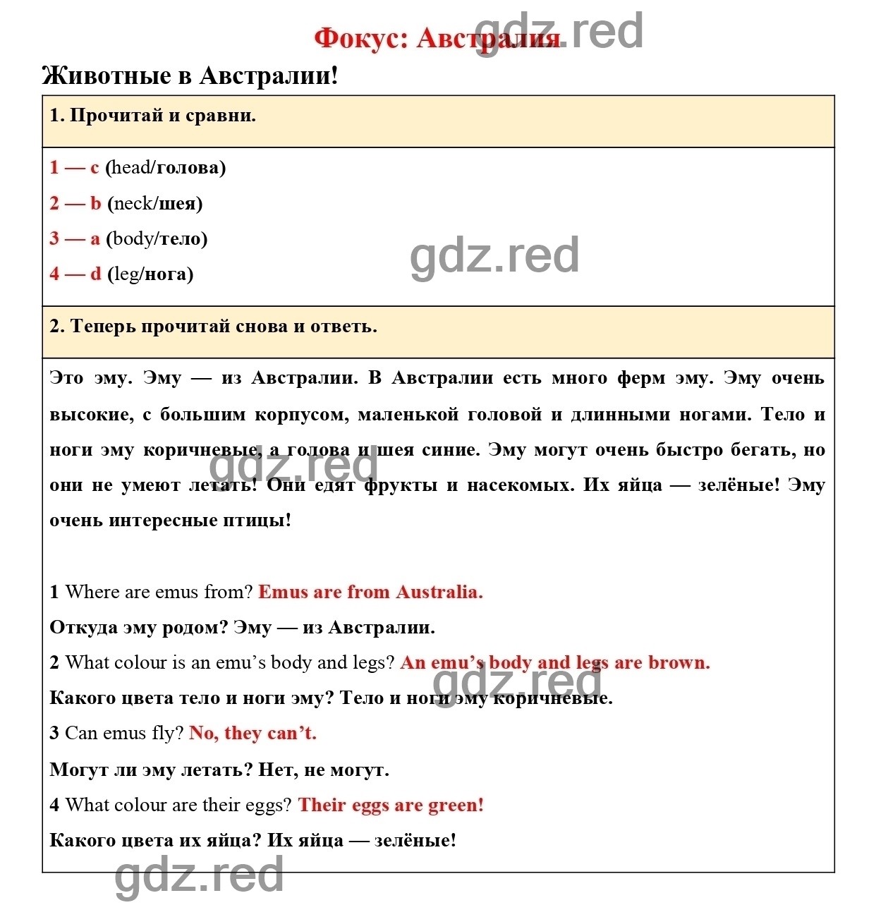 Страница 17 (85) - ГДЗ по Английскому языку 3 класс Учебник Быкова Н.И.,  Дули Д., Поспелова М.Д., Эванс В. Spotlight. Часть 2. - ГДЗ РЕД