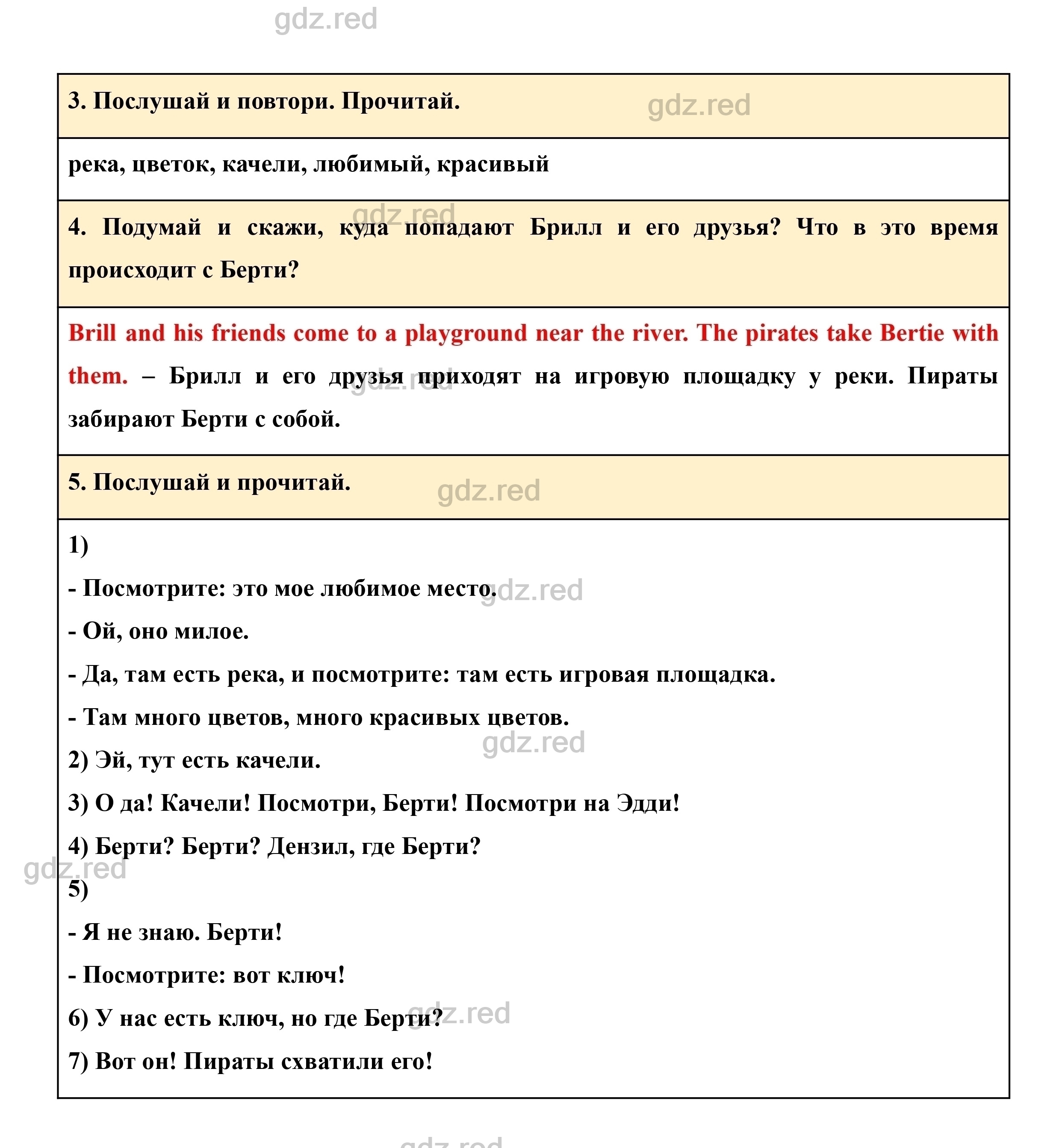 Страница 36- ГДЗ Английский язык 3 класс Учебник Комарова, Ларионова - ГДЗ  РЕД