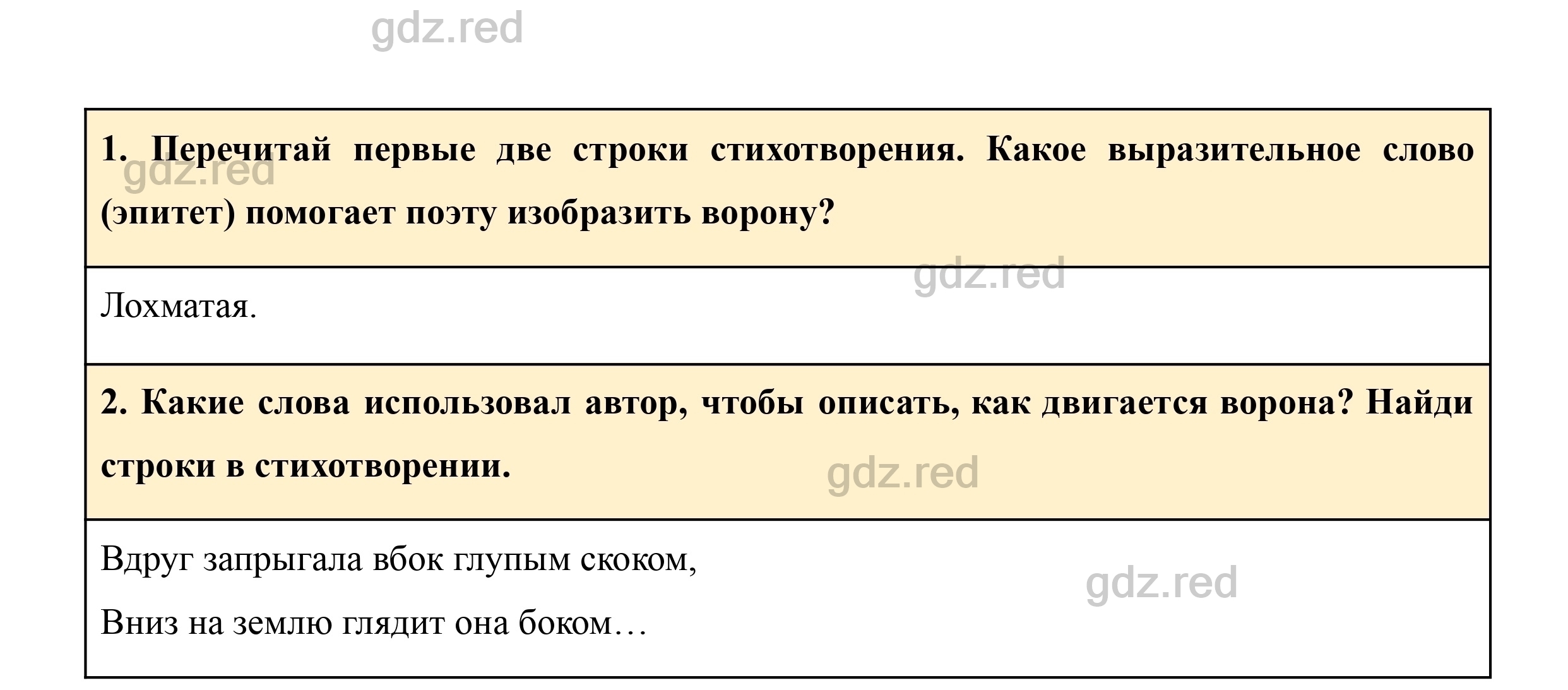 Вопросы к странице 46- ГДЗ Литературное чтение 3 класс Учебник Климанова,  Горецкий, Голованова. Часть 2 - ГДЗ РЕД