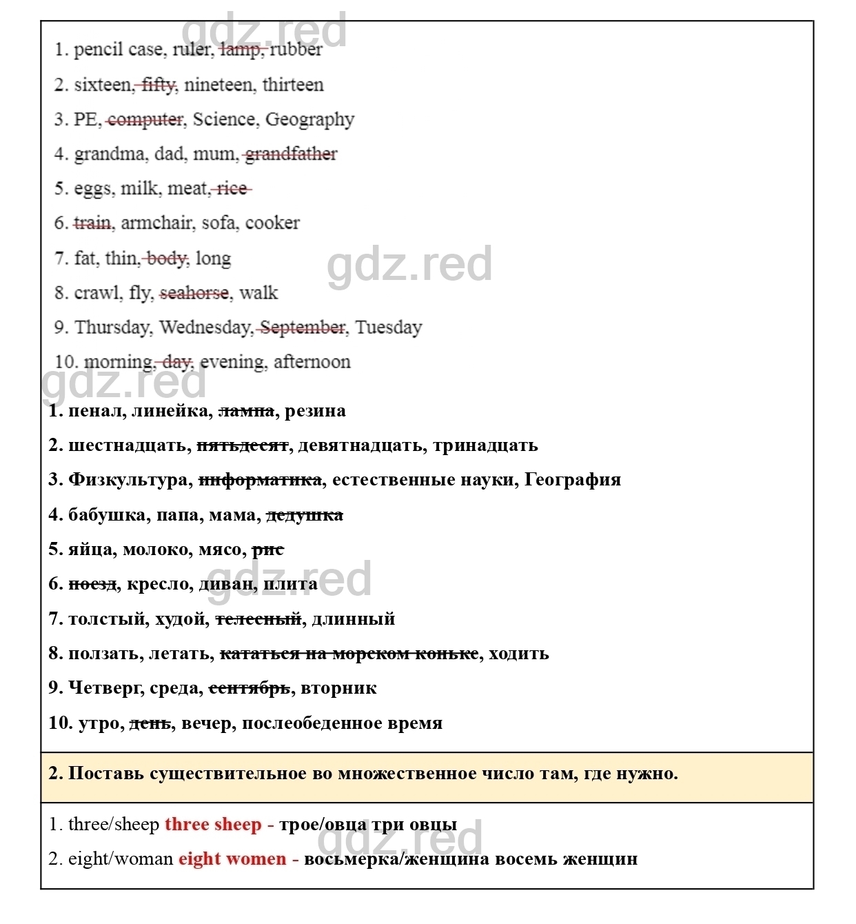 Страница 12- ГДЗ Английский язык 4 класс Сборник упражнений Быкова,  Поспелова - ГДЗ РЕД