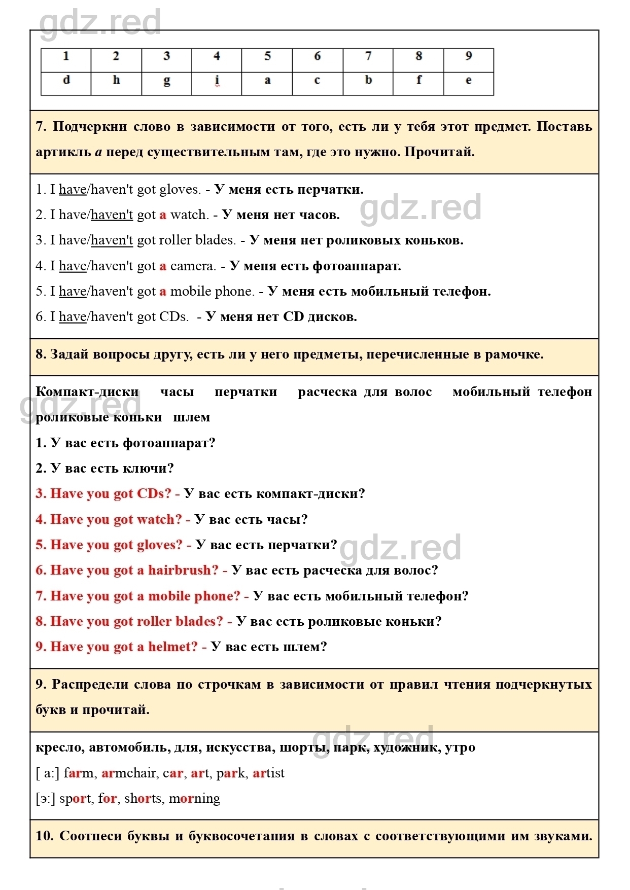 Страница 18- ГДЗ Английский язык 4 класс Сборник упражнений Быкова,  Поспелова - ГДЗ РЕД