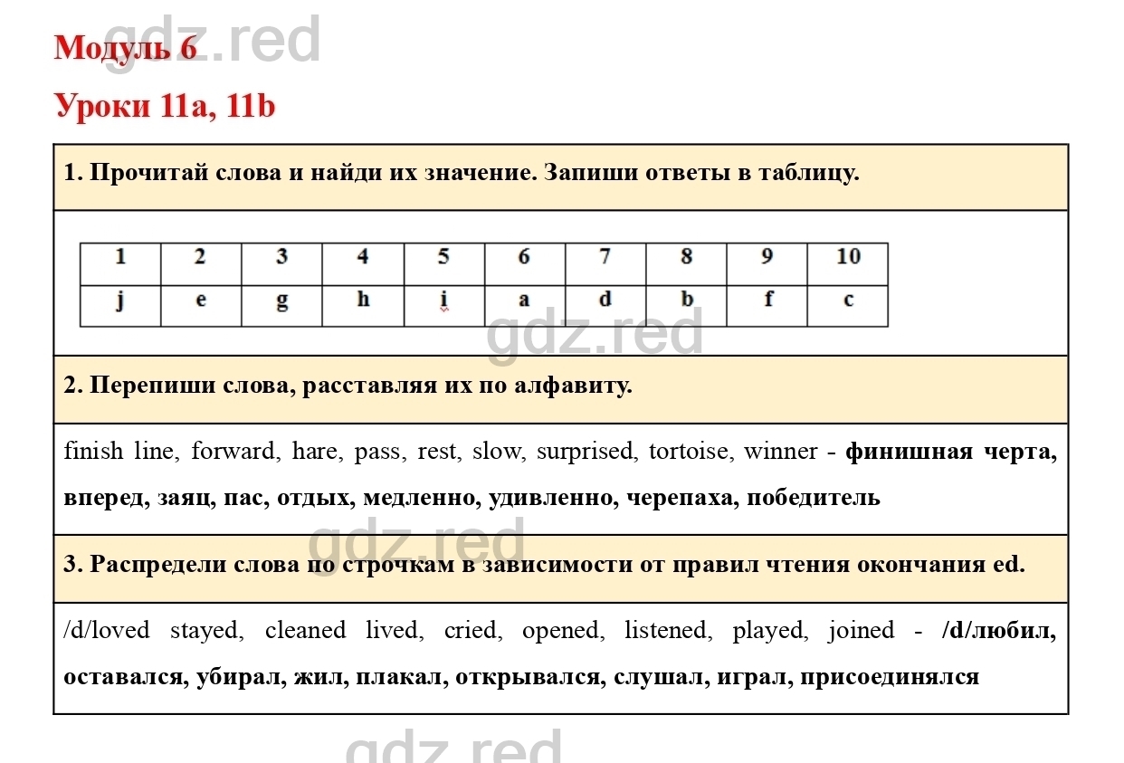 Страница 82- ГДЗ Английский язык 4 класс Сборник упражнений Быкова,  Поспелова - ГДЗ РЕД