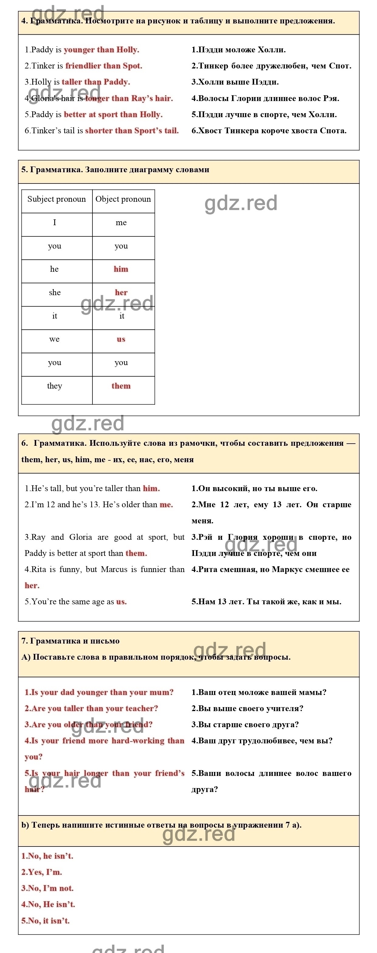 Страница 37 — ГДЗ по Английскому языку для 5 класса Рабочая тетрадь  Комарова Ю.А., Ларионова И.В., Пелтерет Шерил - ГДЗ РЕД