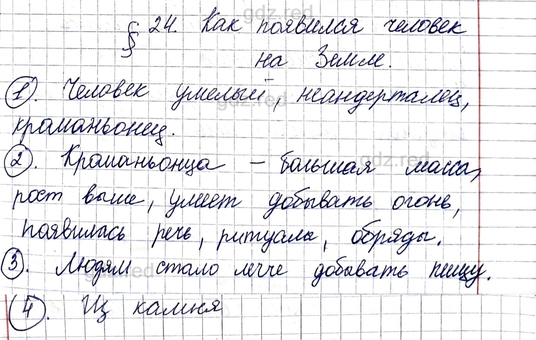 Вопросы к параграфу 24- ГДЗ Биология 5 класс Учебник Пономарева, Николаев,  Корнилова - ГДЗ РЕД