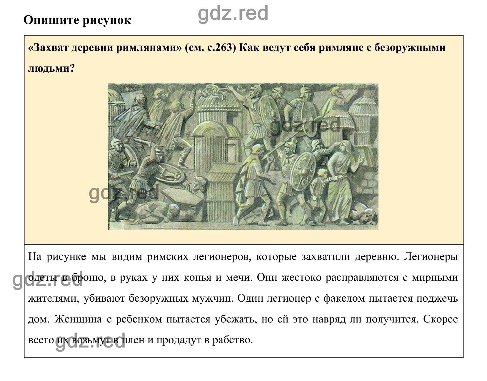 Страница 265 § 54 — ГДЗ по Истории для 5 класса Учебник Вигасин А. А.,  Годер Г.И., Свенцицкая И.С. - ГДЗ РЕД