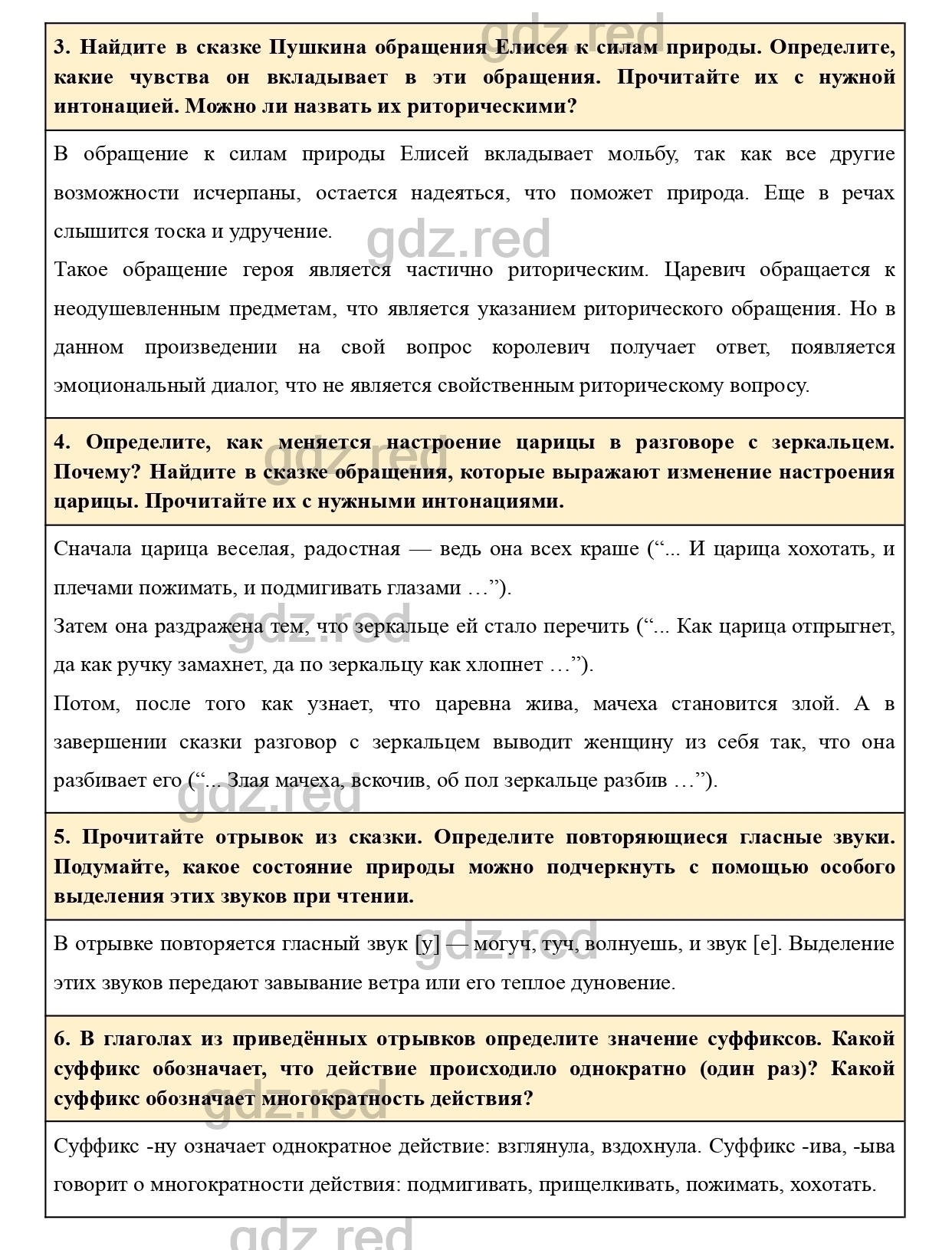 Вопросы к странице 126-128- ГДЗ Литература 5 класс Учебник Меркин. Часть 1  - ГДЗ РЕД