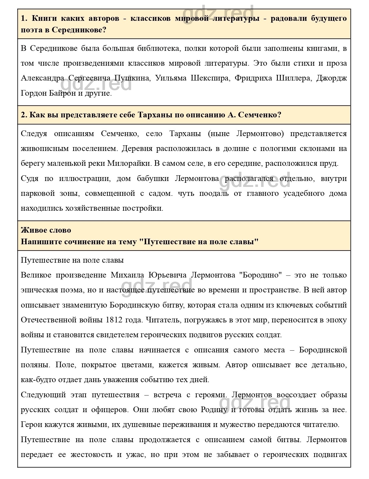 Вопросы к странице 166-167- ГДЗ Литература 5 класс Учебник Меркин. Часть 1  - ГДЗ РЕД