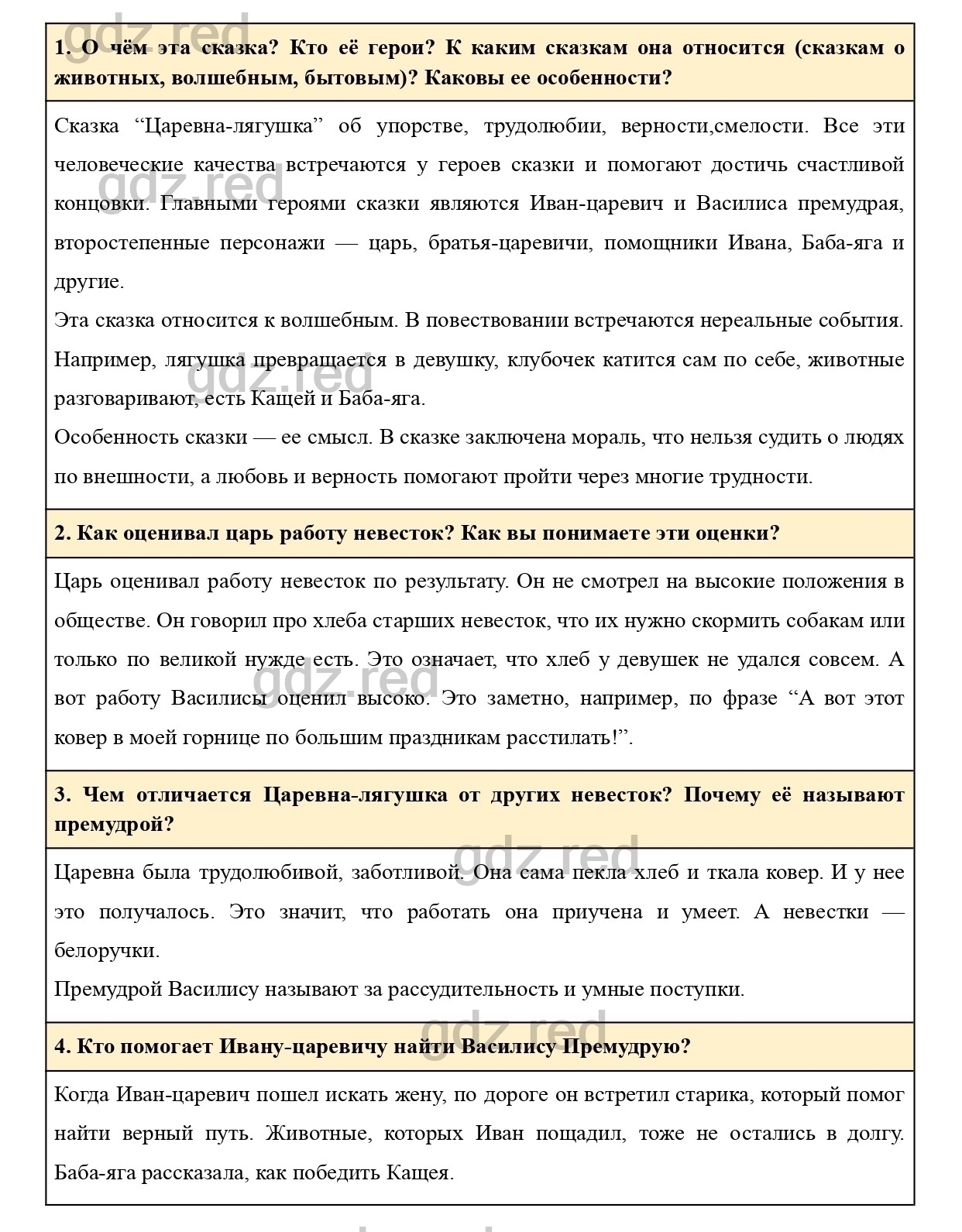 Чем отличается царевна лягушка от других невесток и почему ее называют премудрой?