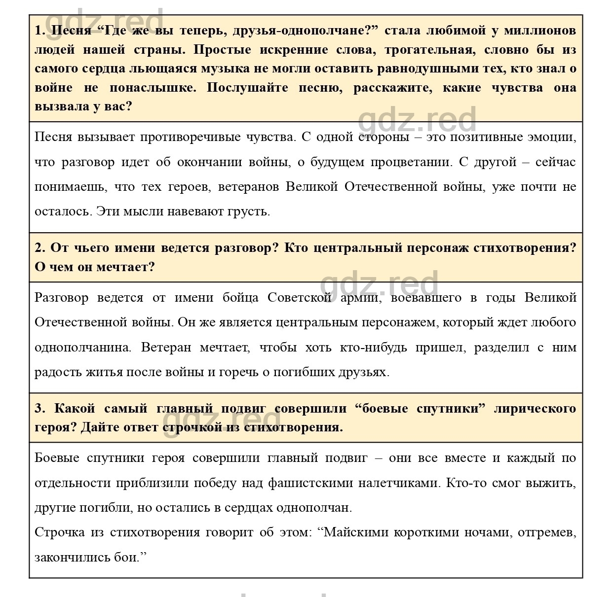 Вопросы к странице 139- ГДЗ Литература 5 класс Учебник Меркин. Часть 2 -  ГДЗ РЕД