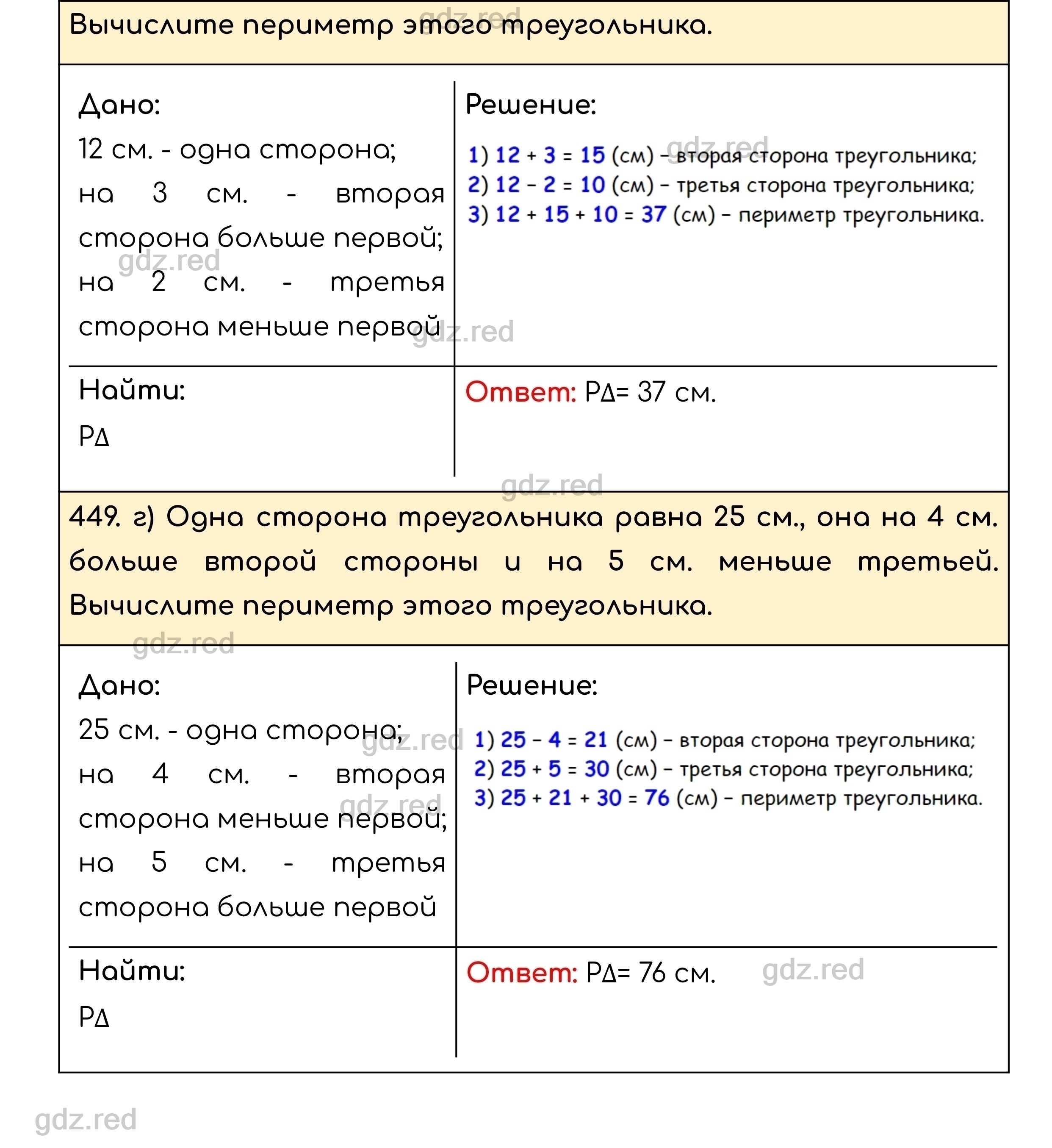 Номер 449 - ГДЗ по Математике для 5 класса Учебник Никольский, Потапов,  Решетников, Шевкин - ГДЗ РЕД