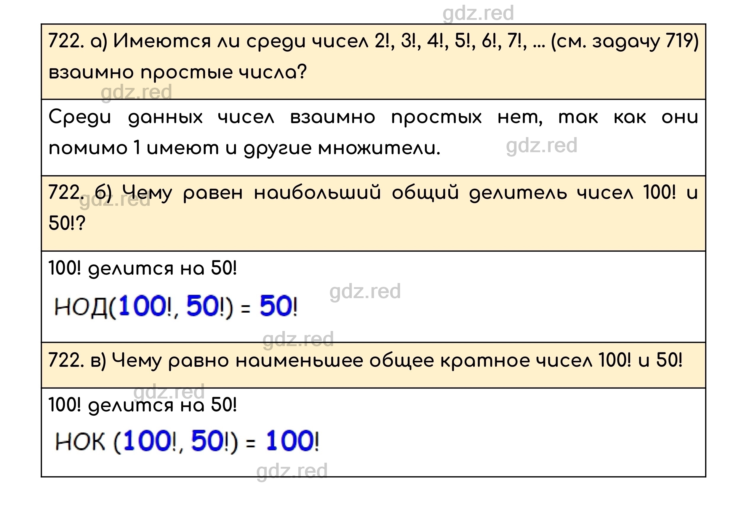 Номер 722 - ГДЗ по Математике для 5 класса Учебник Никольский, Потапов,  Решетников, Шевкин - ГДЗ РЕД