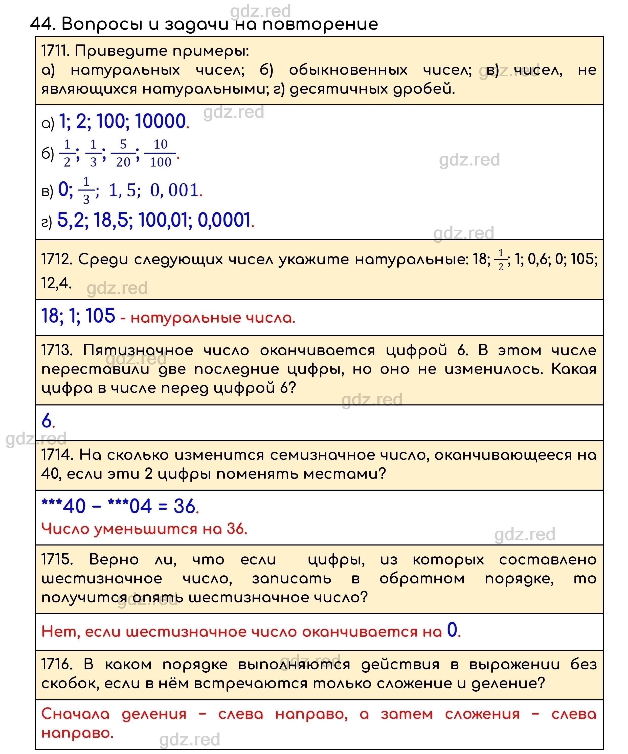 Страница 260 — ГДЗ по Математике для 5 класса Учебник Виленкин Н.Я., Жохов  В.И., Чесноков А.С., Шварцбурд С.И. - ГДЗ РЕД