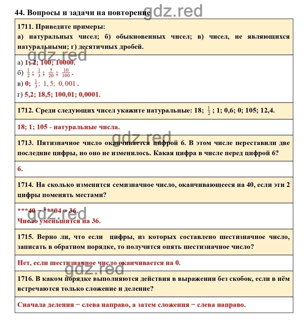 Страница 260 — ГДЗ по Математике для 5 класса Учебник Виленкин Н.Я., Жохов  В.И., Чесноков А.С., Шварцбурд С.И. - ГДЗ РЕД