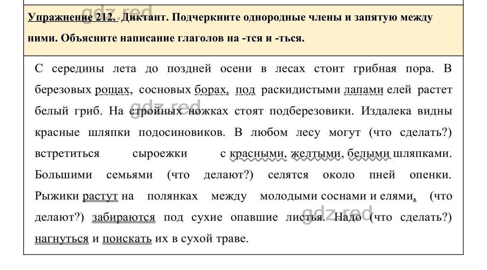 Упражнение 217- ГДЗ по Русскому языку 5 класс Учебник Ладыженская. Часть 1  - ГДЗ РЕД