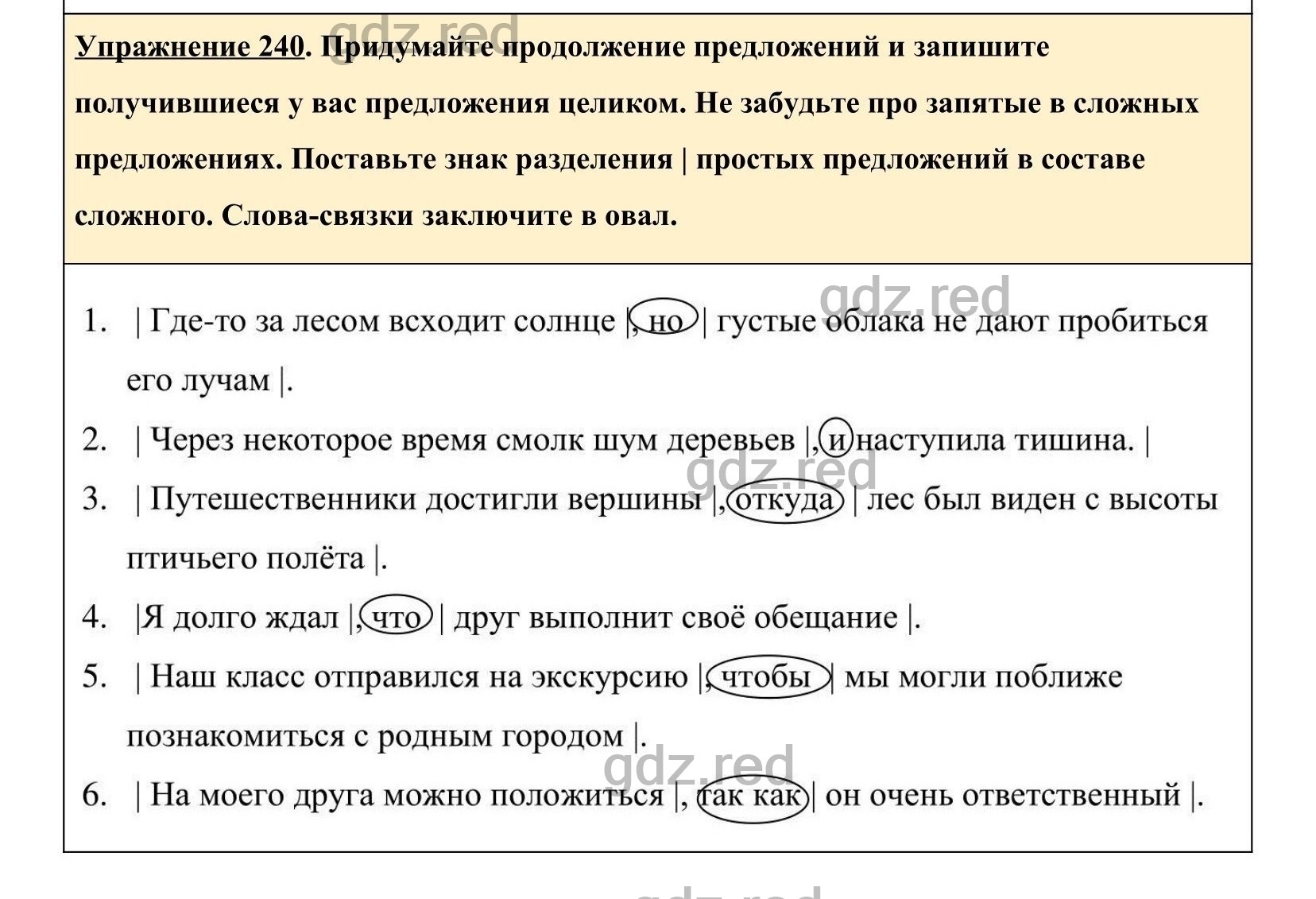 Упражнение 240- ГДЗ по Русскому языку 5 класс Учебник Ладыженская. Часть 1  - ГДЗ РЕД