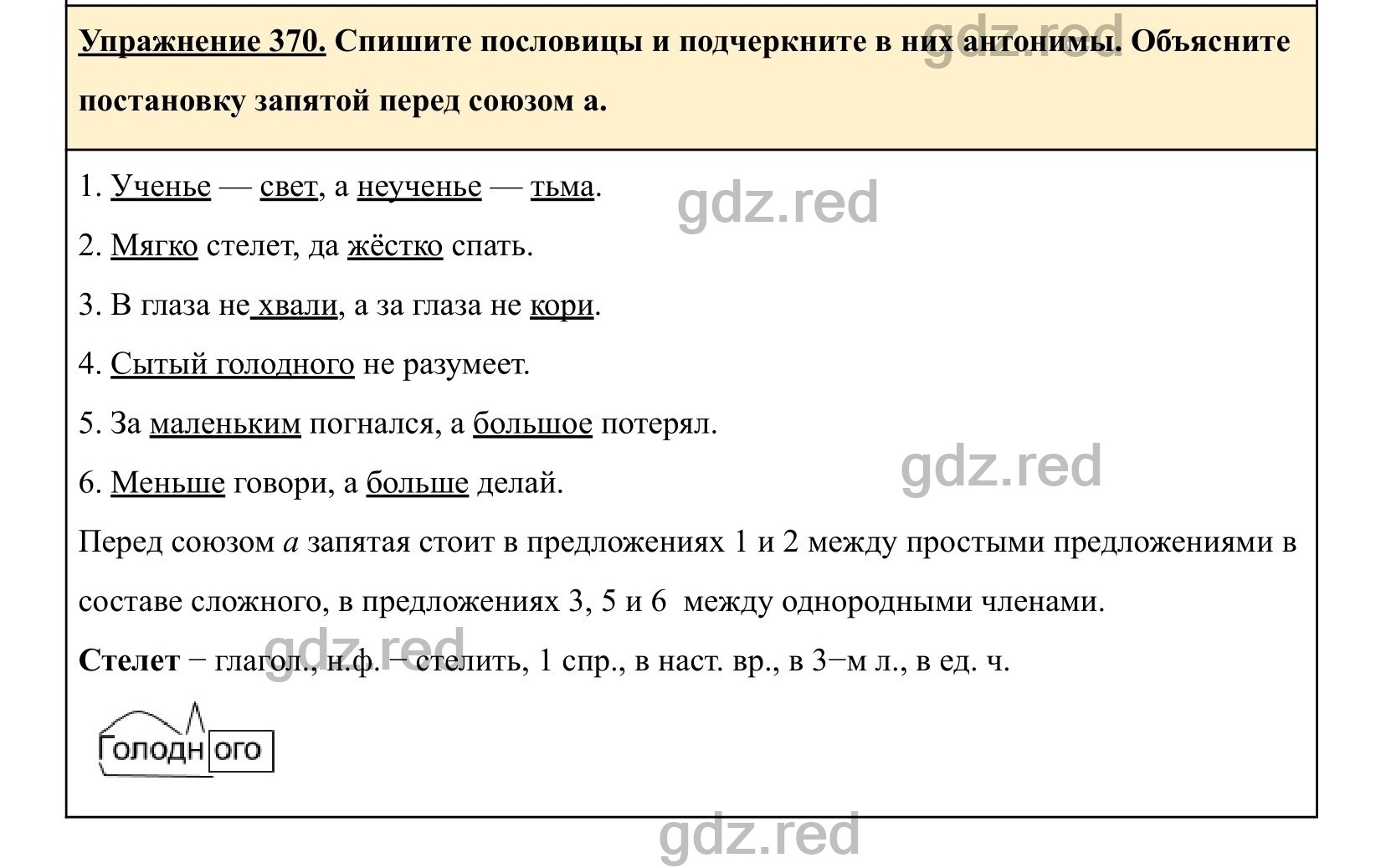 Упражнение 370- ГДЗ по Русскому языку 5 класс Учебник Ладыженская. Часть 1  - ГДЗ РЕД