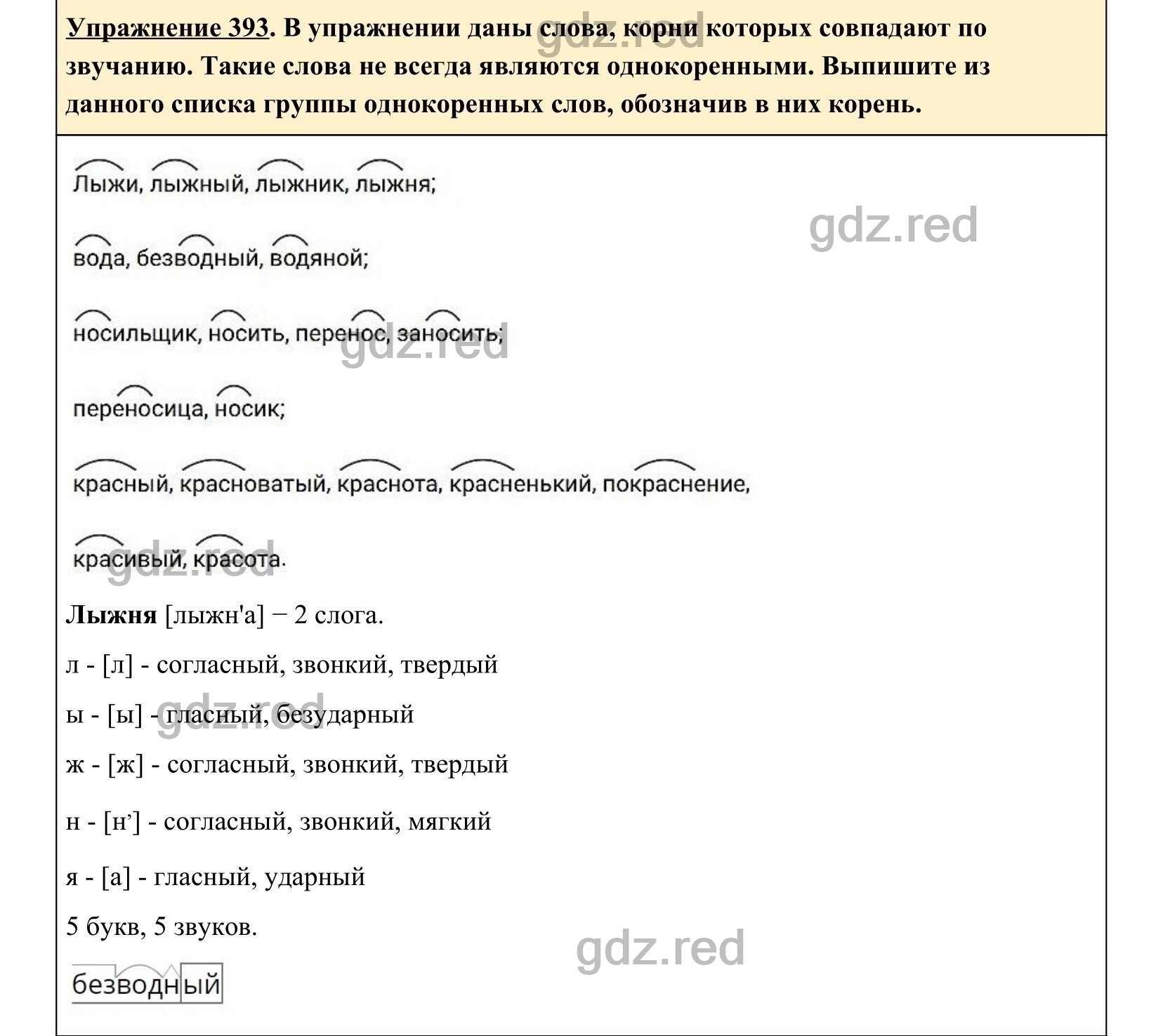 гдз русский 5 ладыженская 2015 2 часть (99) фото