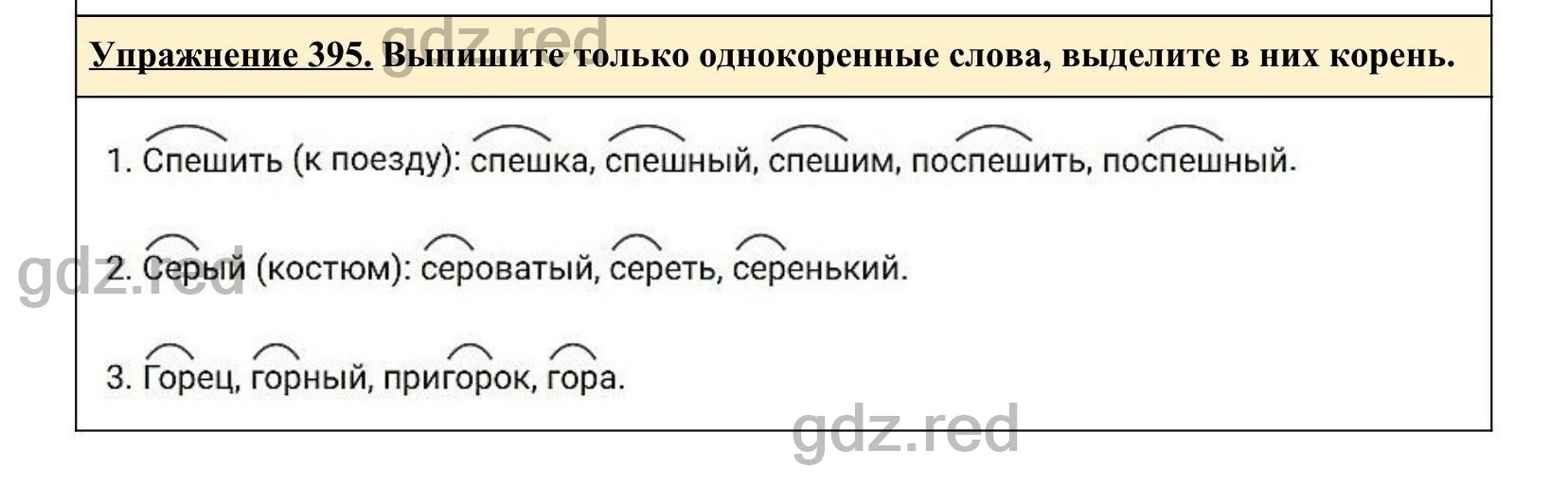 Упражнение 395- ГДЗ по Русскому языку 5 класс Учебник Ладыженская. Часть 2  - ГДЗ РЕД