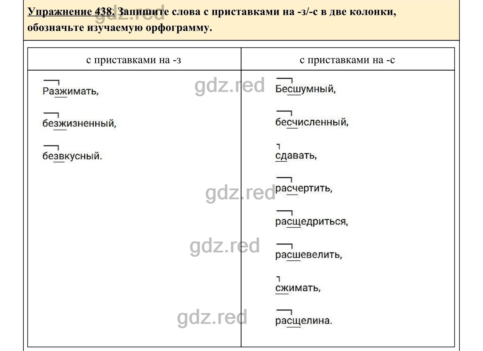 Упражнение 438- ГДЗ по Русскому языку 5 класс Учебник Ладыженская. Часть 2  - ГДЗ РЕД