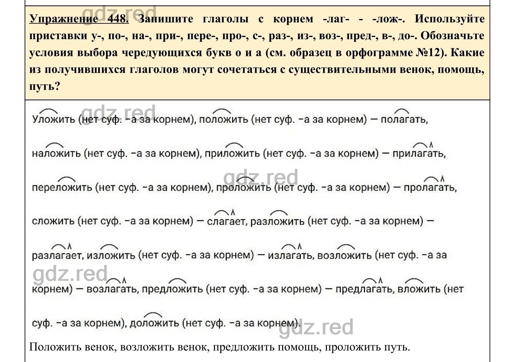 Упражнение 448- ГДЗ По Русскому Языку 5 Класс Учебник Ладыженская.