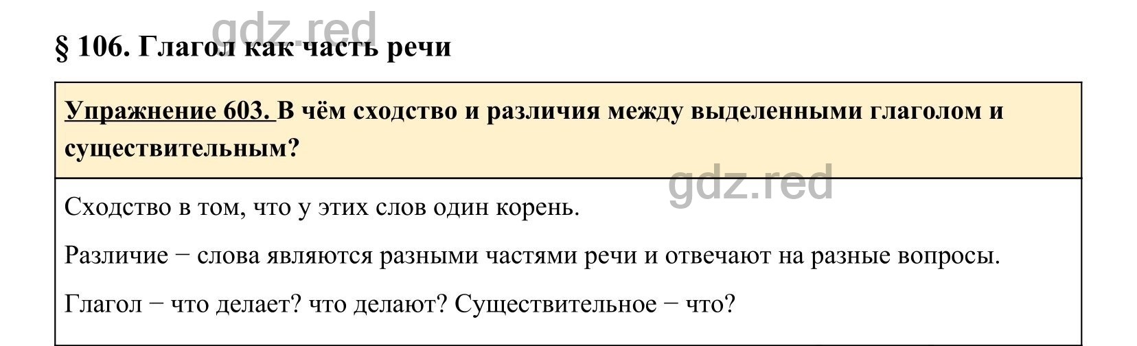 Упражнение 603- ГДЗ по Русскому языку 5 класс Учебник Ладыженская. Часть 2  - ГДЗ РЕД