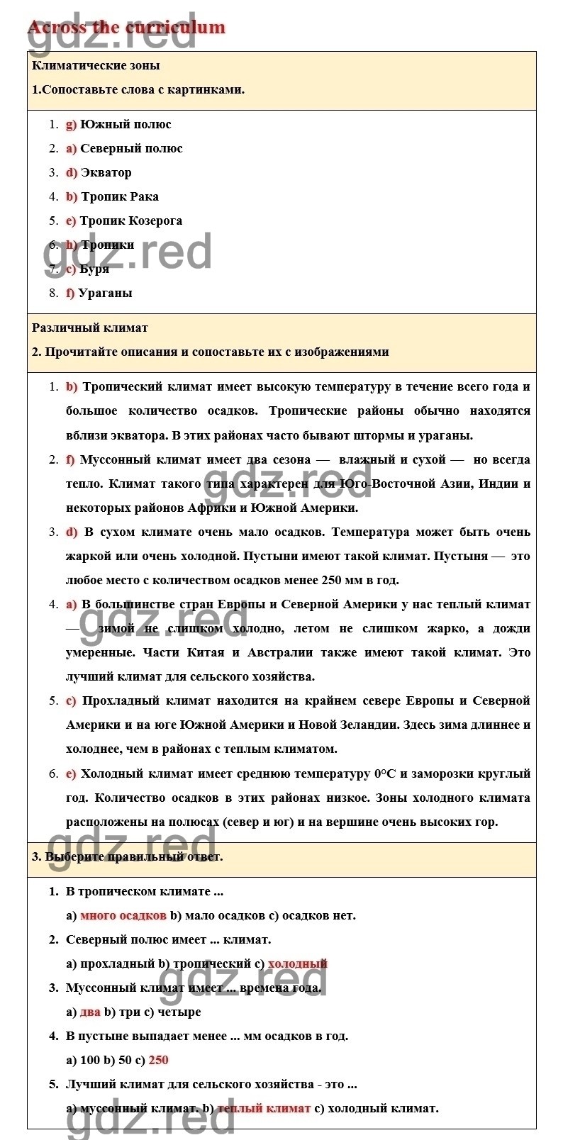 Страница 146 — ГДЗ по Английскому языку для 6 класса Учебник Комарова Ю.А.,  Ларионова И.В. Across the curriculum - ГДЗ РЕД