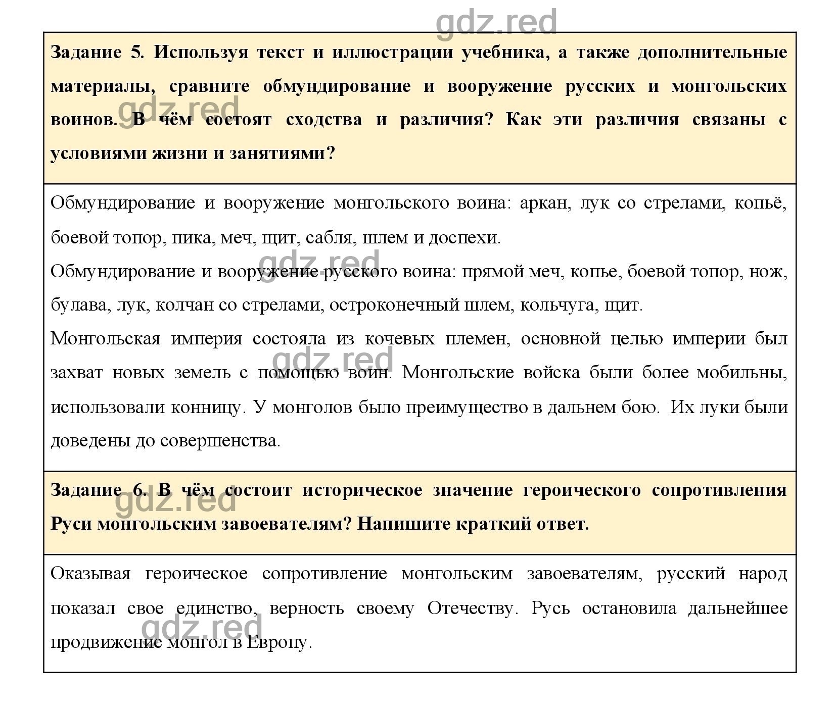 Страница 71 - ГДЗ по Истории России для 6 класса Рабочая тетрадь Артасов,  Данилов, Косулина, Соколова - ГДЗ РЕД