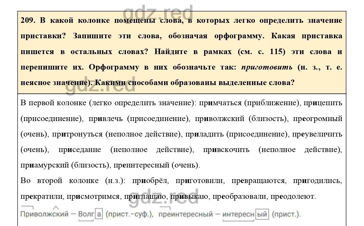 Упражнение 254 - ГДЗ по Русскому языку 6 класс Учебник Ладыженская. Часть 1  - ГДЗ РЕД