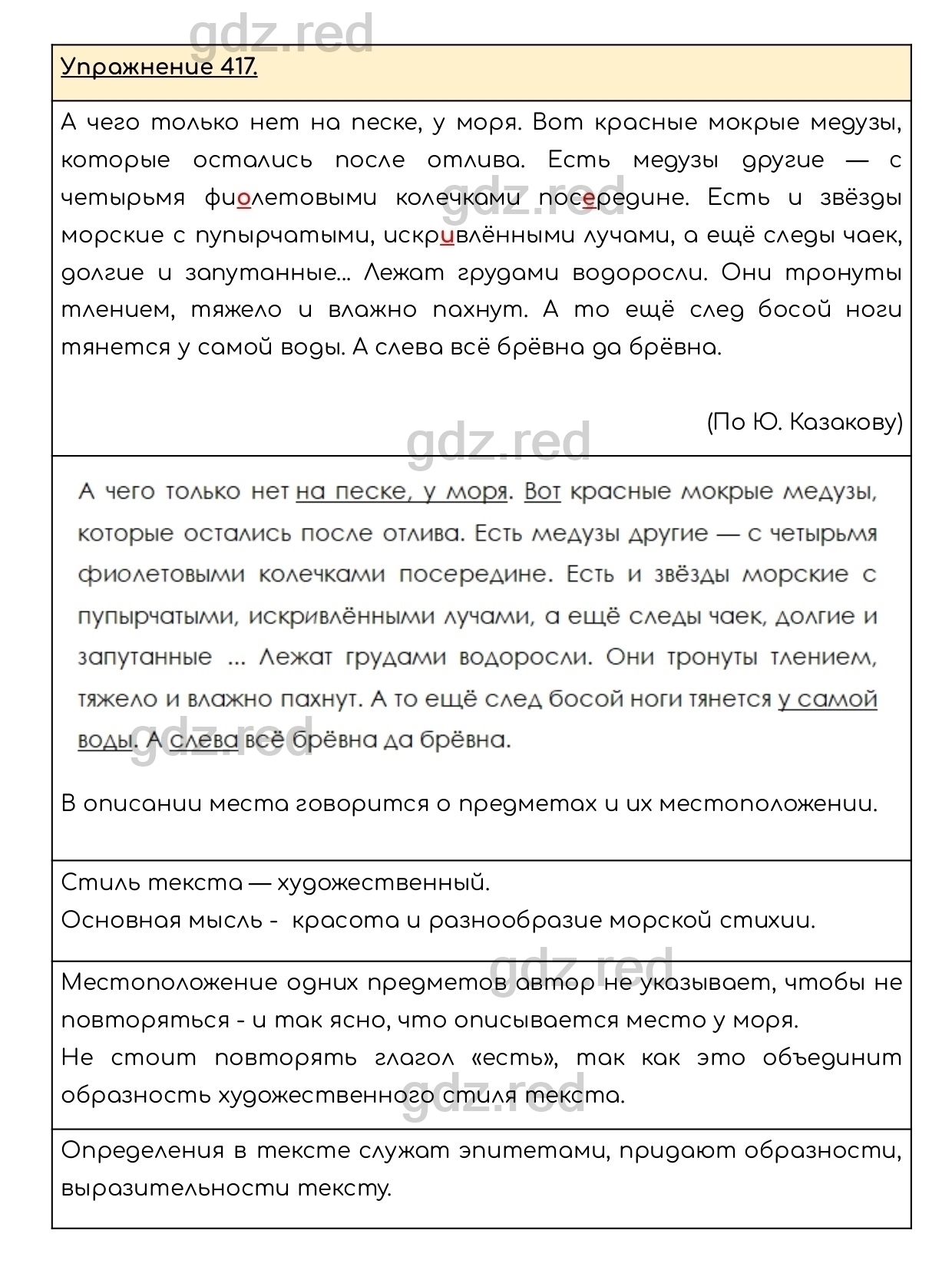 Упражнение 417 - ГДЗ по Русскому языку 6 класс Учебник Разумовская М.М.,  Львова С.И., Капинос В.И., Львов В.В. - ГДЗ РЕД