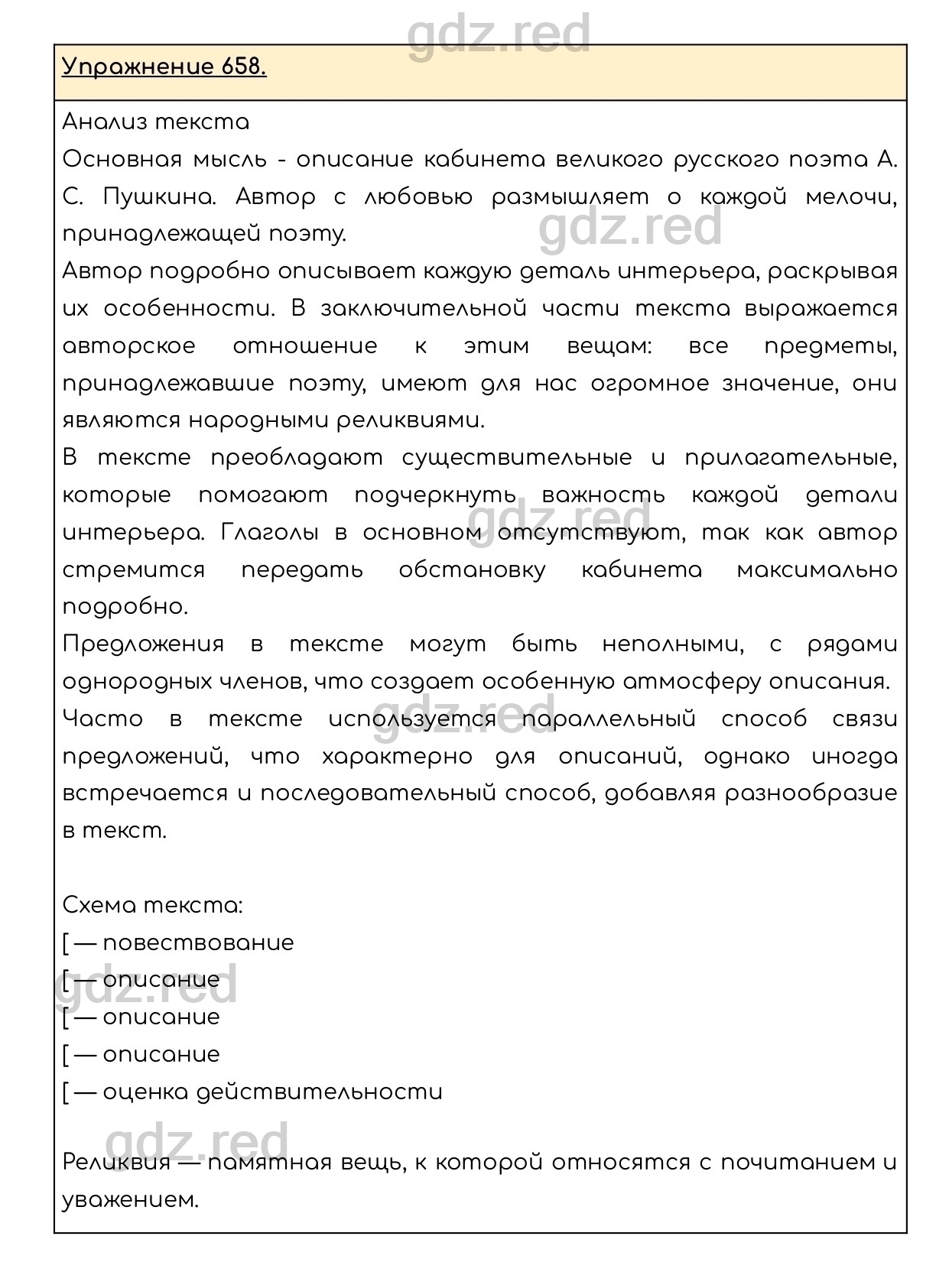 Упражнение 658 - ГДЗ по Русскому языку 6 класс Учебник Разумовская М.М.,  Львова С.И., Капинос В.И., Львов В.В. - ГДЗ РЕД