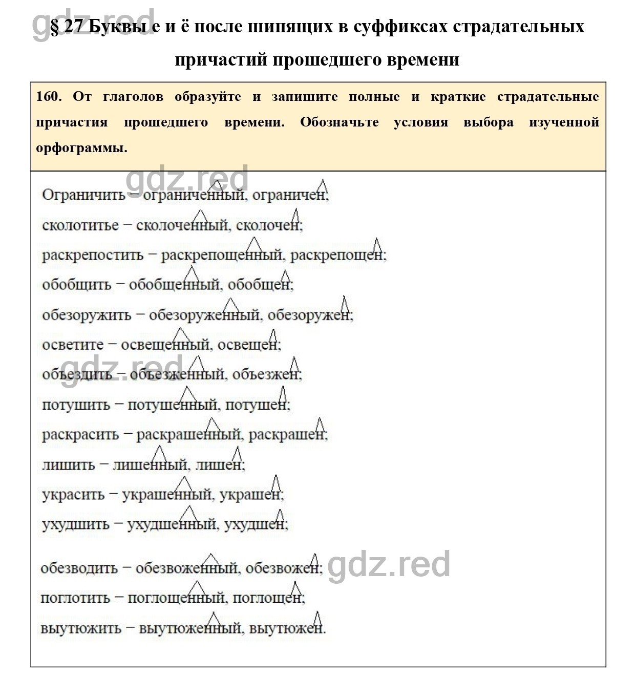 Упражнение 165 - ГДЗ по Русскому языку 7 класс Учебник Ладыженская - ГДЗ РЕД