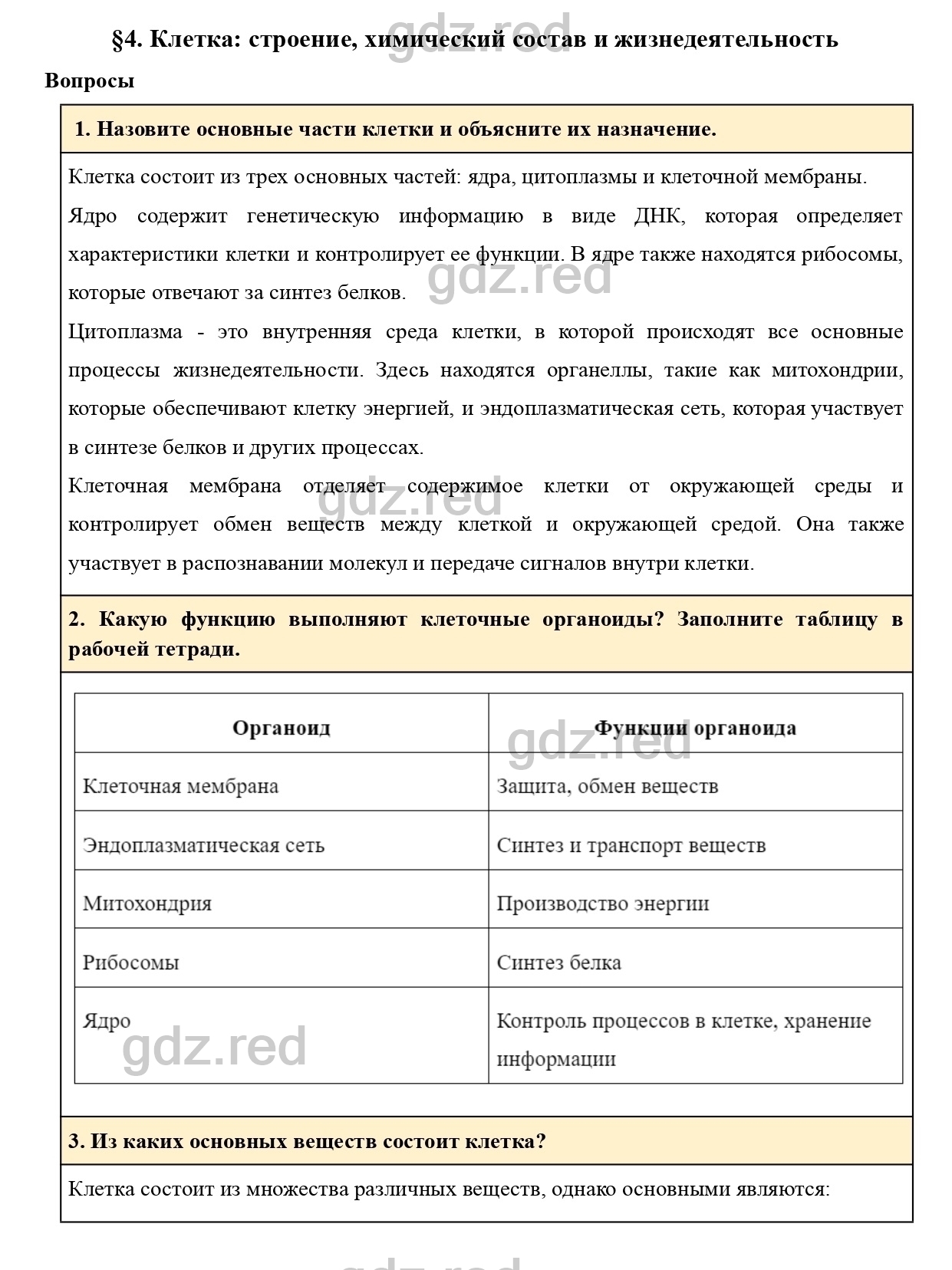 Вопросы к странице 26- ГДЗ Биология 8 класс Учебник Драгомилов, Маш - ГДЗ  РЕД