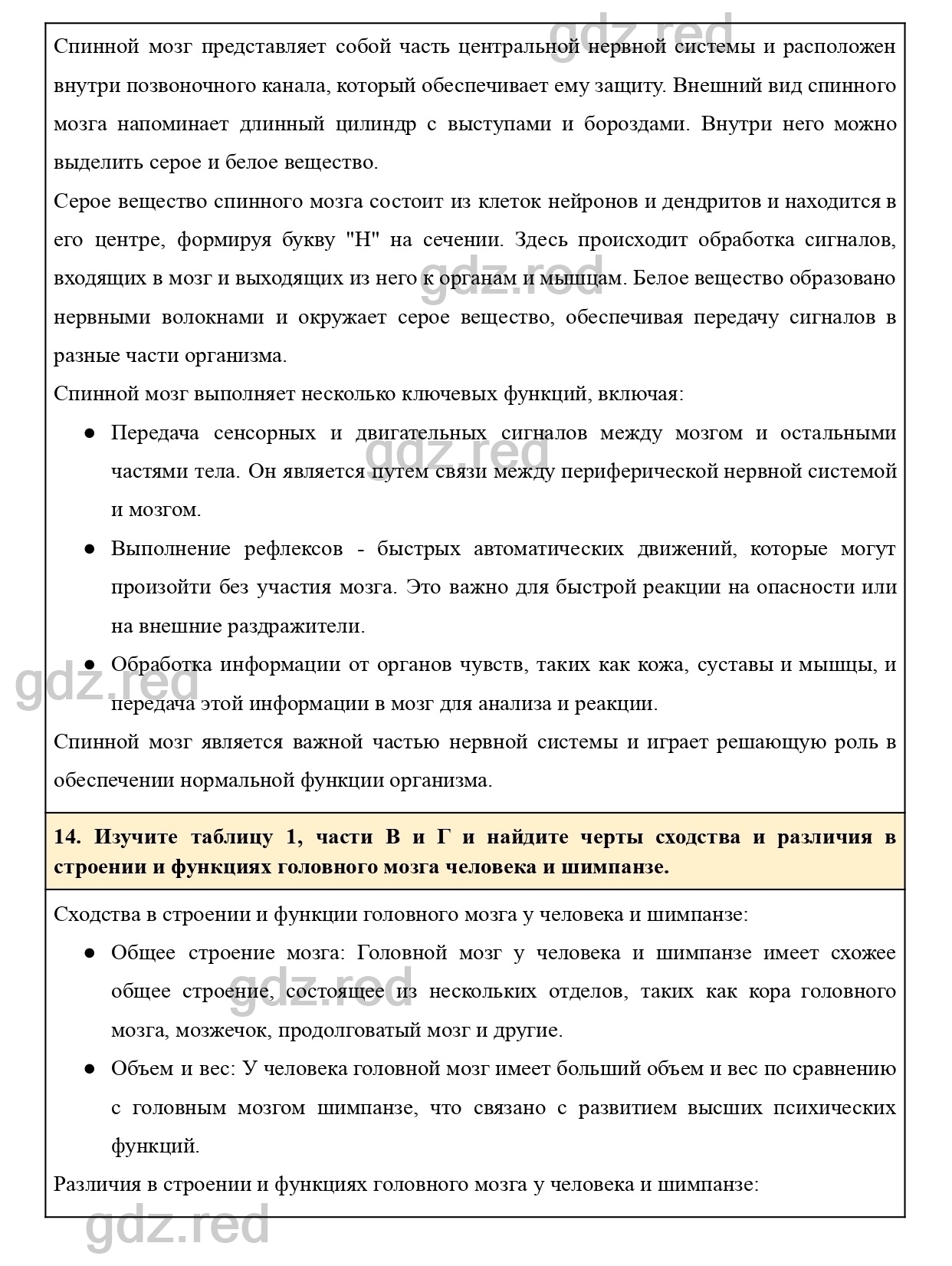 Вопросы к странице 61- ГДЗ Биология 8 класс Учебник Драгомилов, Маш - ГДЗ  РЕД