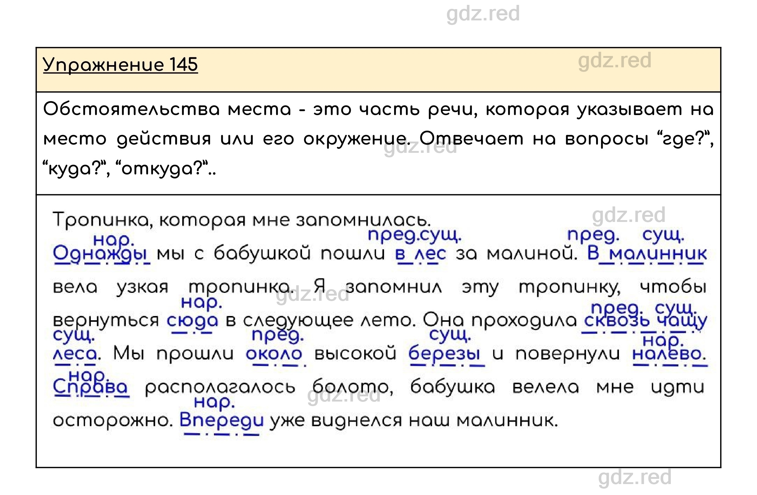 Упражнение 145 — ГДЗ по Русскому языку для 8 класса Учебник Ладыженская  Т.А., Тростенцова Л.А. - ГДЗ РЕД