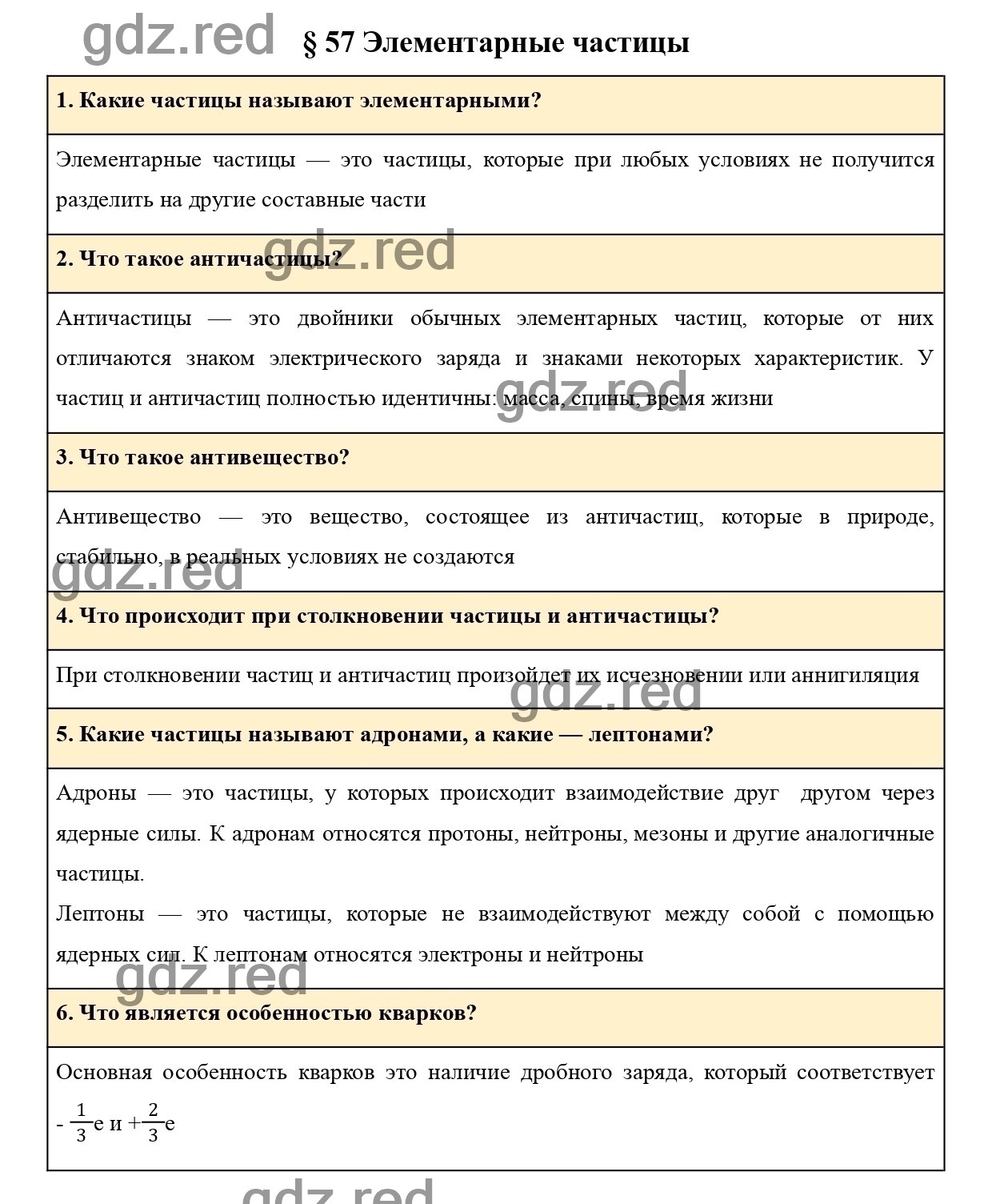 Вопросы в конце параграфа 57 - ГДЗ по Физике для 9 класса Учебник Пурышева,  Важеевская, Чаругин - ГДЗ РЕД