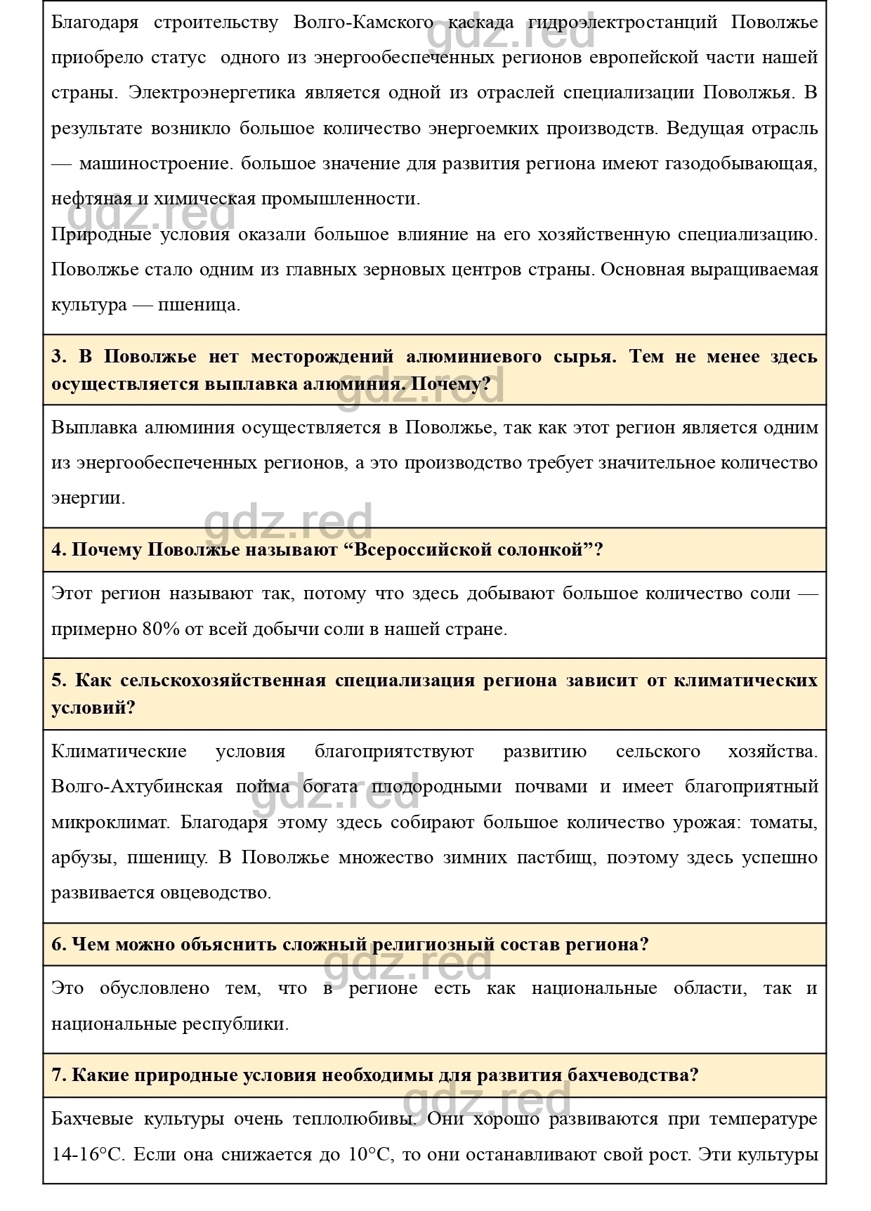 Вопросы к странице 264- ГДЗ География 9 класс Учебник Домогацких,  Алексеевский - ГДЗ РЕД