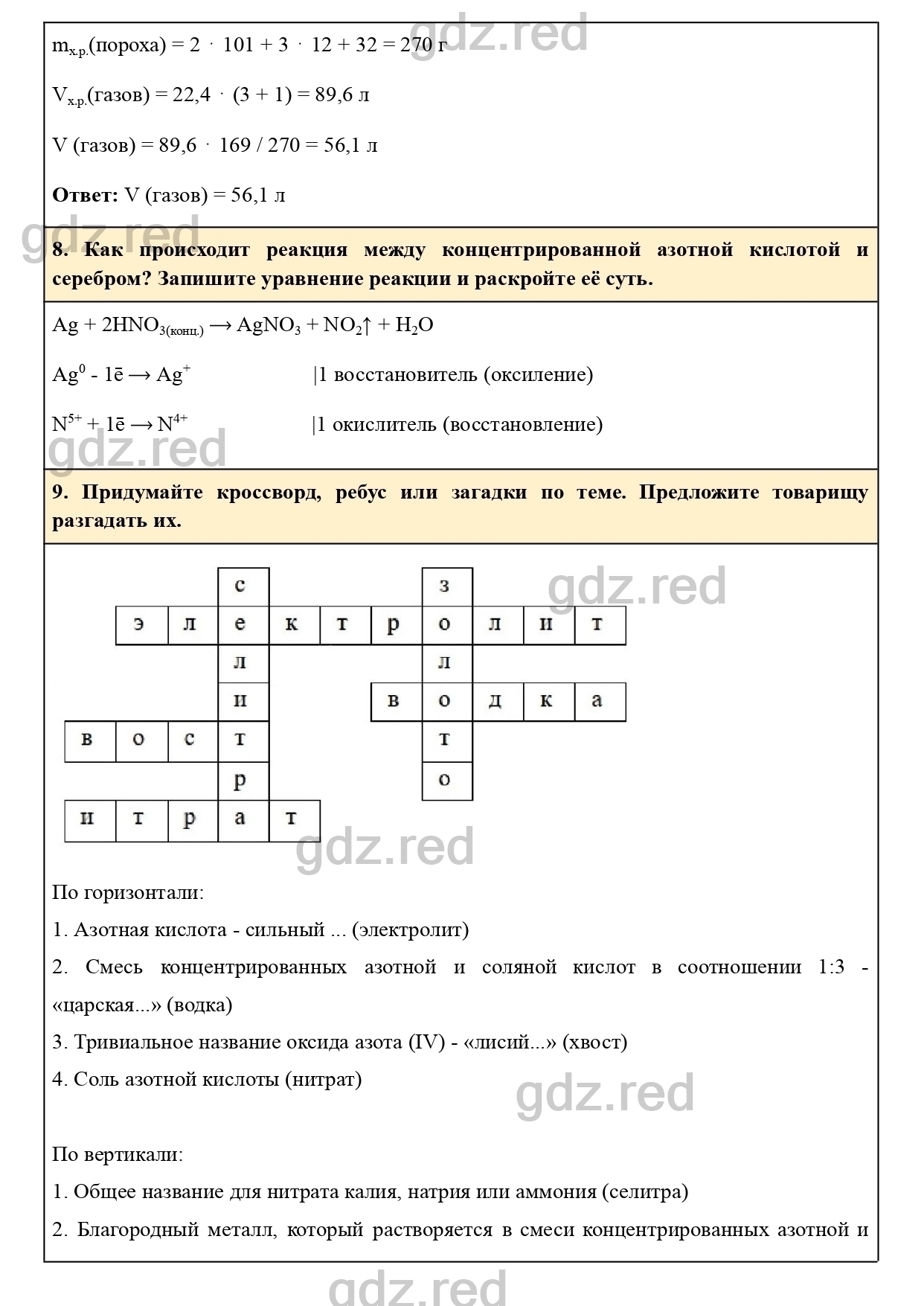 Параграф 29- ГДЗ Химия 9 класс Учебник Кузнецова, Титова, Гара - ГДЗ РЕД