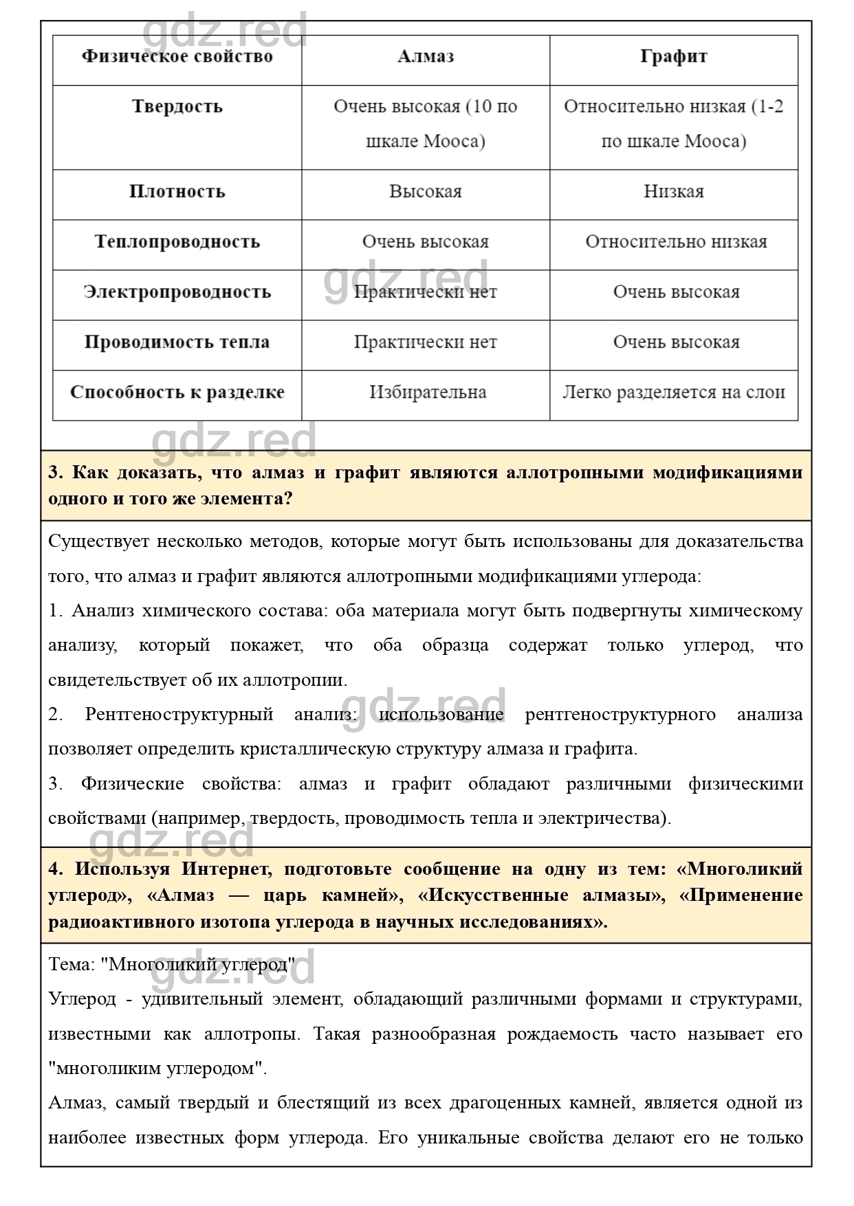 Параграф 33- ГДЗ Химия 9 класс Учебник Кузнецова, Титова, Гара - ГДЗ РЕД